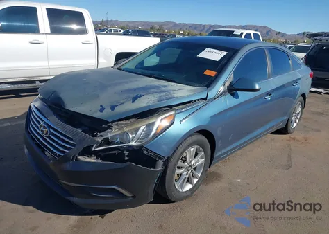 2016 Hyundai Sonata из США, поврежденный, VIN 5NPE24AF7GH393115